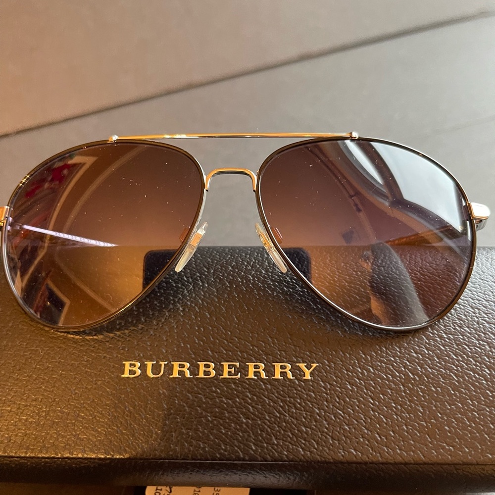 Burberry aviator sunglasses. Brand new